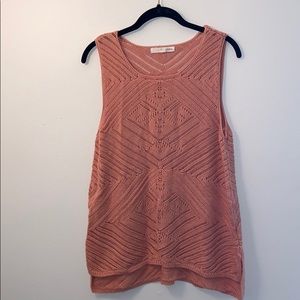 rewind size xl crotchet tank top